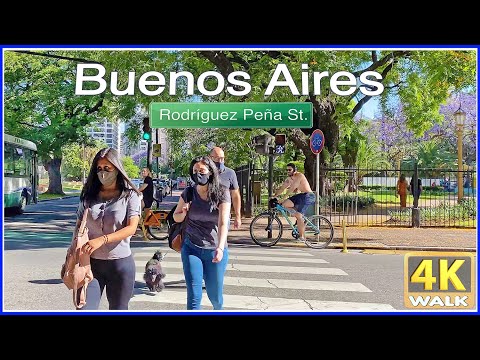 【4K】WALK BUENOS AIRES Argentina 4k video travel vlog BA AR