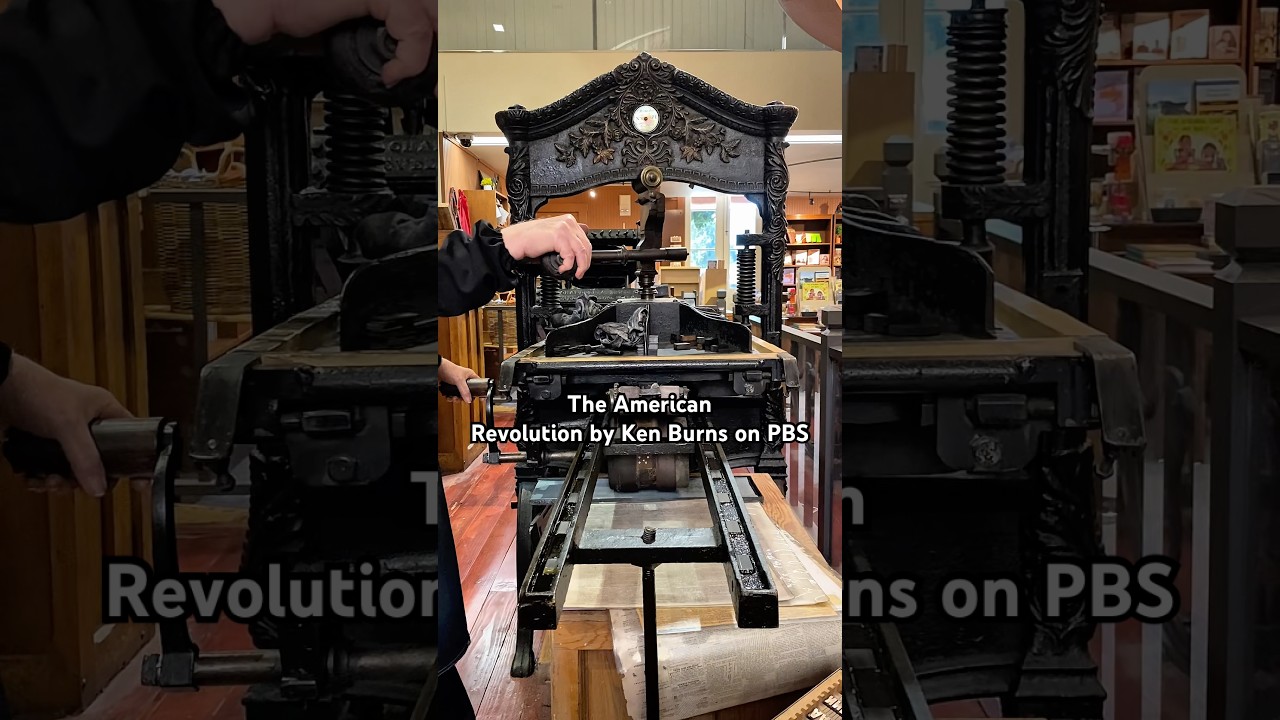 Howard prints about the upcoming The American Revolution doc premiering on PBS on November 16 at 8pm