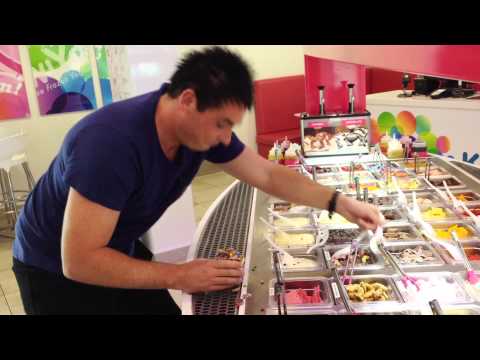 KiwiYo: Pashing de iogurte congelado