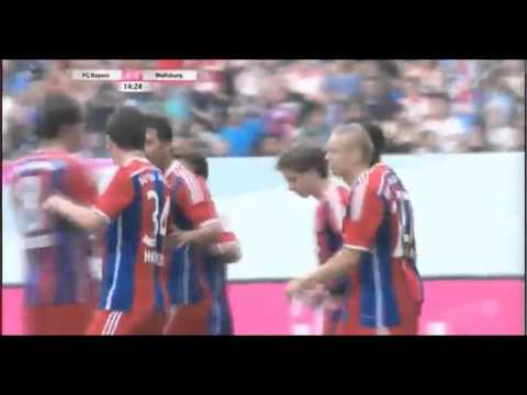 VFL Wolfsburg - Bayern München / Munich 0:3 All Goals and Highlights Telekom Cup 2014 FINAL