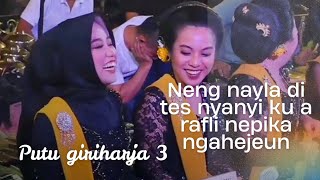 Download lagu NGAKAK || Neng nayla di tes nyanyi ku a rafli nepika ngahejeun || #putugiriharja3 #wayang #trending mp3