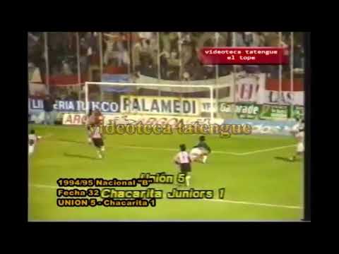 Unión de Santa Fe 5 - Chacarita Juniors 1  (Nacional B 1994/1995)