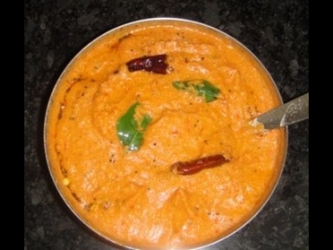 Tomato Chutney  In Tamil | Thakkali Chutney In Tamil | தக்காளி  சட்னி | Gowri Samayalarai Video