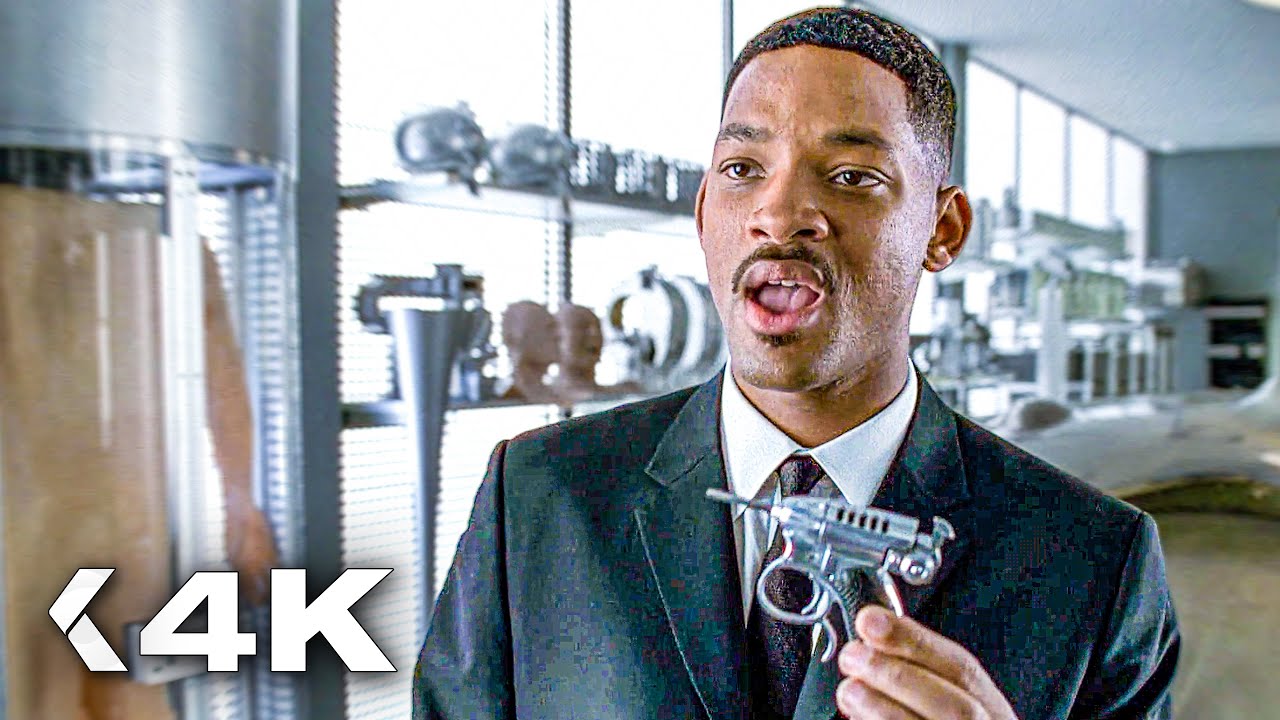 Will Smith Becomes A Secret Alien Hunter 😂 MEN IN BLACK Best Scenes