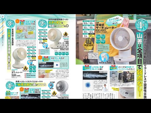 【20秒でわかる】サーキュレーターのおすすめ。人気商品の風や静音性、使い勝手を比較