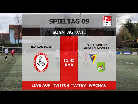 07.11.2021 - 11:45 Uhr | 09. Spieltag 1. Kreisklasse: TSV Wachau 2. - SpG Lomnitz/Großnaundorf 2.