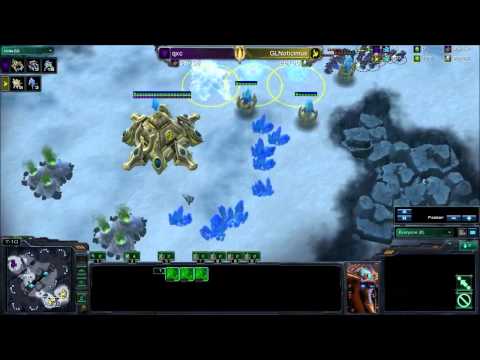 Kids React to qxc [T] vs GLNoticimus [P] - Starcraft 2 cast