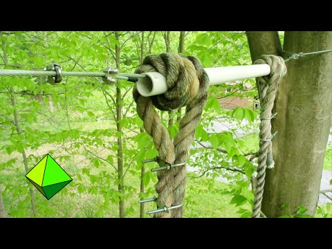 Connect a swing to two trees