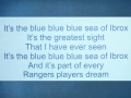 Blue Sea of Ibrox Rangers 