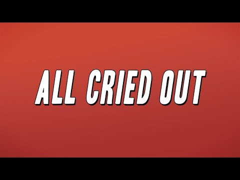 Allure - All Cried Out (Lyrics)