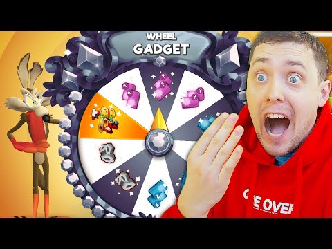 😎  OPENING GADGET WHEEL SPINS in Looney Tunes World of Mayhem