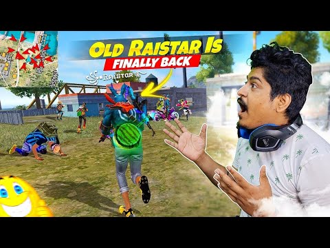 Old Raistar is Finally Back in Br Ranked Match Gameplay - Free Fire Max
