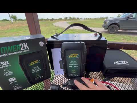 Battery Tender 2000 AMP Lithium Jump Starter and Portable Power Bank Review, Very compact and
