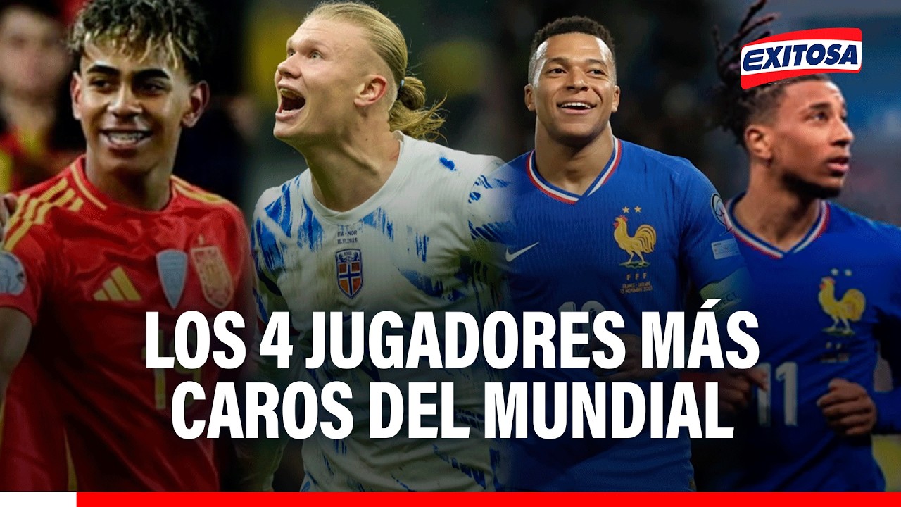 🔴🔵 Copa del Mubdo: Los 4 jugadores más caros del Mundial