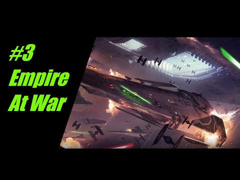 Star Wars Empire At War - Space Battle over Coruscant