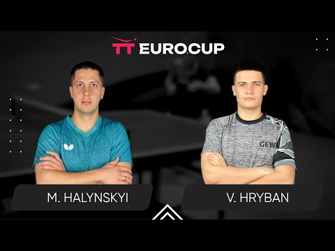 18:25 Mykola Halynskyi - Vadym Hryban 15.07.2025 TT Euro.Cup Ukraine Star. TABLE 4