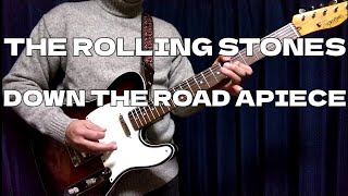 Down The Road Apiece - the rolling stones  guitar cover