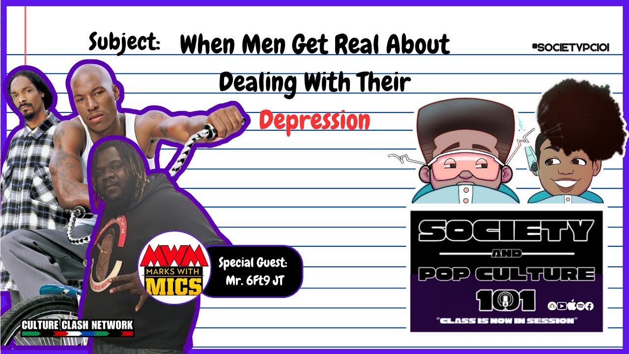 Black Men having the difficult normal discussion about their Depression and Anxiety.  |SPC101