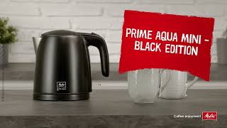 Melitta Prime Aqua Mini čierna