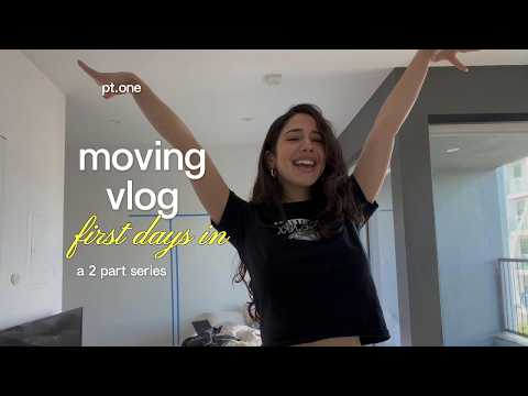 adulting is hard | moving vlog pt. 1