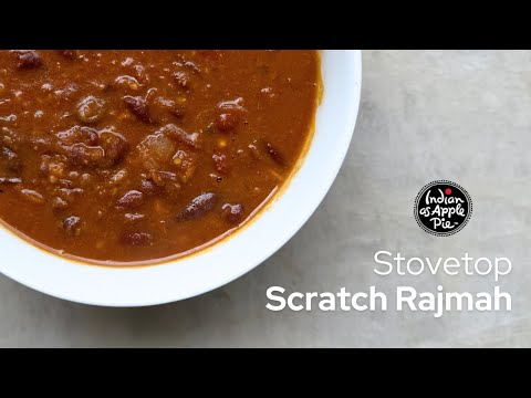 Scratch Rajmah, Curried Kidney Beans Recipe | Rajma Chawal | Healthy Indian Curry | Punjabi Recipes