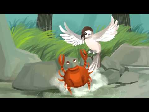 族語夢工廠II-撒奇萊雅語-26雅美族動畫 小鳥與螃蟹