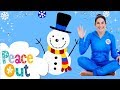 Snowman Peace Out Guided Relaxation Cosmic Kids