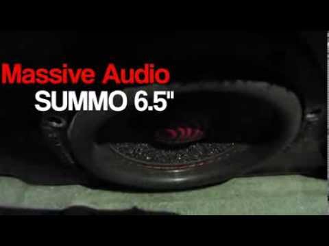 Massive Audio SUMMO 6.5" Doing Work