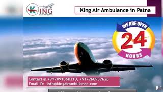 Get Fast King Air Ambulance Service in Patna