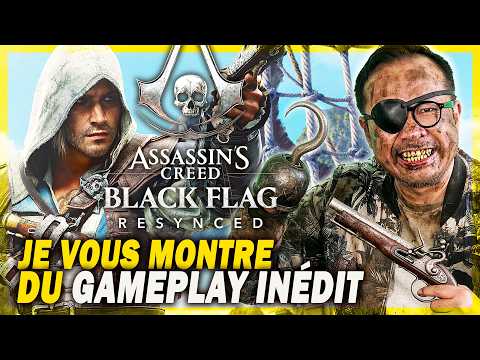 Assassin's Creed Black Flag Resynced : j'ai vu le REMAKE, voici du GAMEPLAY comparo 