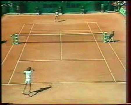 Borg Vilas French Open 1978