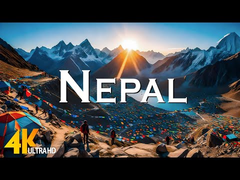 Nepal 4K - Epic Cinematic Music With Scenic Relaxation Film - Travel Nature