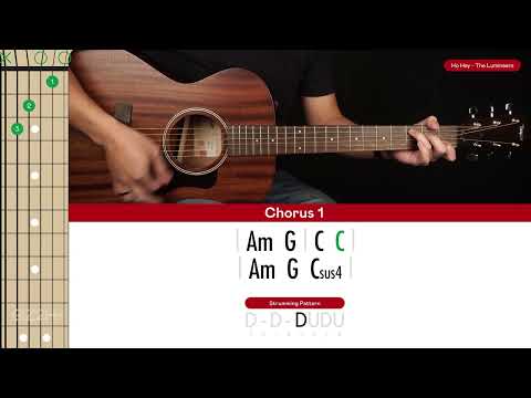Ho Hey Guitar Cover The Lumineers 🎸|Tabs + Chords|
