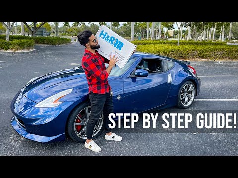 Nissan 370z Lowering Springs Installation Guide - Step By Step
