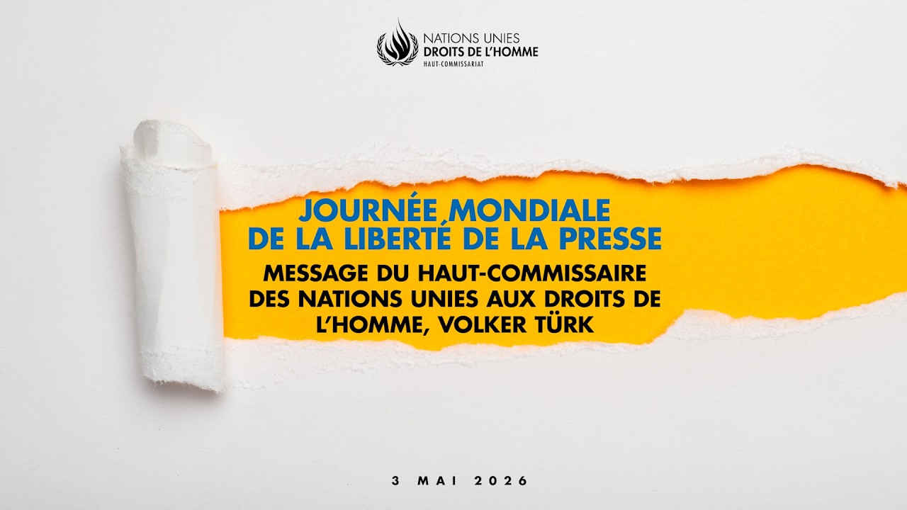 Volker Türk | Pour la liberté de la presse | 3 mai 2026