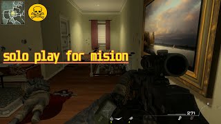 Solo Play For Mision | Call Of Duty Modern Warefare 2