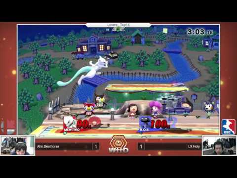 LX.Holy (ROB) vs Ahn.Deathorse (Mewtwo) - Bracket - WttO