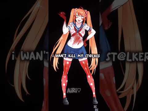 I want kill my st@lker #yanderesimulator #nemesis