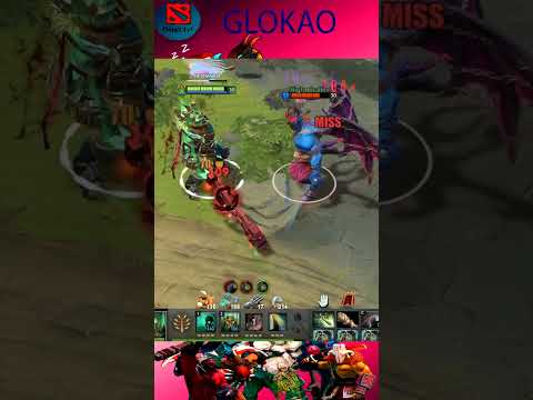 Wraith King 1 vs 1 Night Stalker  #Glokao