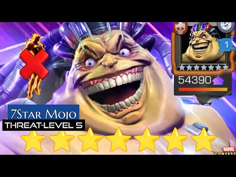 7Star Mojo Easy Solo | No Human Torch 😂 | SQ | Threat Level 5 |