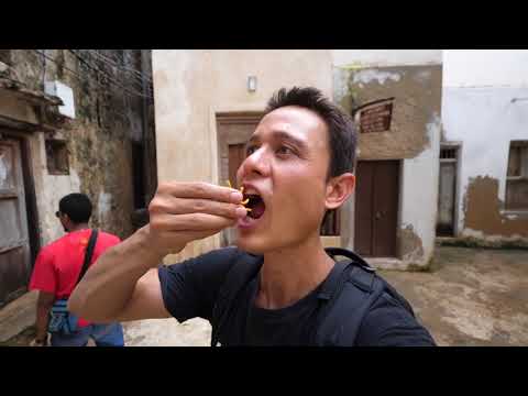 Street Food Tour of Lamu, Kenya   FOOD MELTING POT and Sailboat BBQ   Kenyan Swahili Food! 2