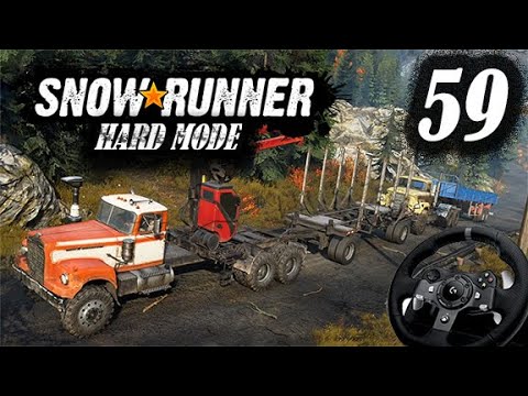 SnowRunner - Hard Mode -  - Episode 59