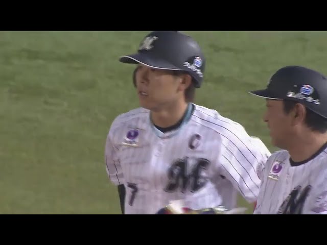 【1回裏】取られたら取り返す!! マリーンズ・鈴木の同点タイムリーヒット!! 2017/7/4 M-E