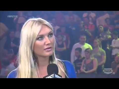 (720pHD): iMPACT Wrestling 01.10.13: Brooke Hogan