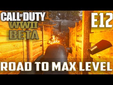 Call Of Duty World War 2 Beta (RTML)PS4 Ep.12-TDM On Pointe Du Hoc(Toggle Action Shotgun Gameplay)