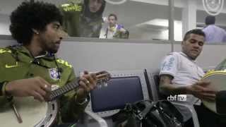 Seleção já está em São Paulo para a estreia na Copa do Mundo