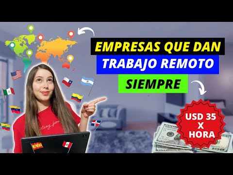 💰Gana $35 x hora 👉Trabaja Desde Casa y gana dinero en internet sin experiencia con estas empresas