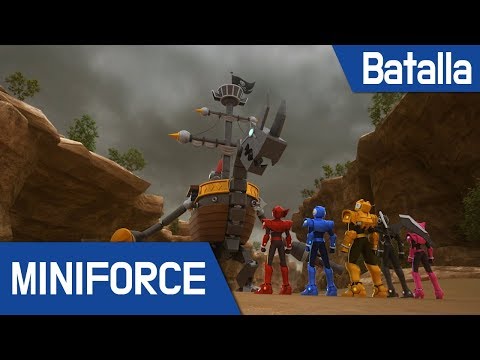 (Español Latino) Miniforce video de batalla 35