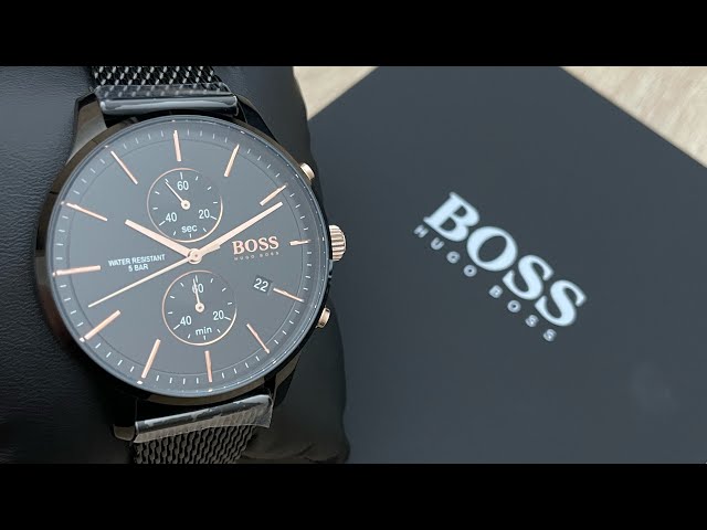 ساعة هوغو بوس أسوسايت كوارتز رجالية - 1513811