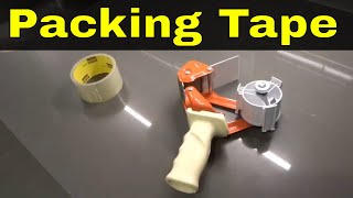 How To Load A Packing Tape Dispenser-Easy Tutorial